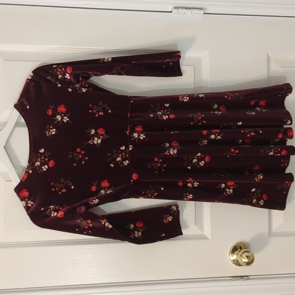 Old Navy L/S velveteen texture size L 10/12 - Picture 4 of 4